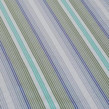 Imagem de Tecido de popeline de algodão tingido com fio de seda da The Yard, tecido de popeline listrado de cor gradiente, adequado para vestidos da moda, camisas, saias, acolchoado e artesanato (1 m, riscas