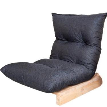Imagem de Futon Almofada Dobrável de Espuma Solteiro 120x60 (AZUL)