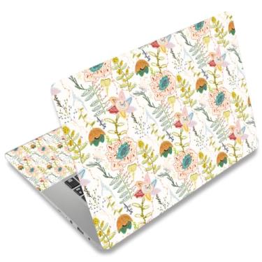 Imagem de icolor Adesivo para laptop 12 13 13,3 14 15 15,4 15,4 15,6 polegadas personalizado universal notebook vinil skin adesivos capa arte decalque protetor de computador (076)