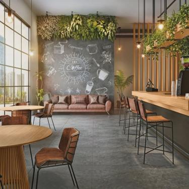 Imagem de Piso Laminado Colado 90,6cm X 8mm X 90,9cm Square Eucafloor - caixa com 4,92m2 - Marmore Imperador