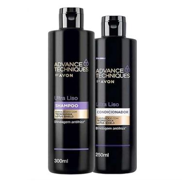 Imagem de Advance Techniques Kit Shampoo e Condicionador Ultra Liso By Avon