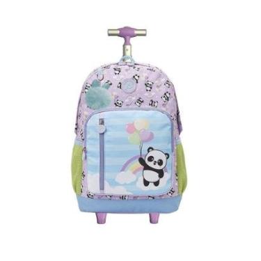 Imagem de Mochila de Rodinhas Xeryus 16 College Panda Balão Colorido-Feminino