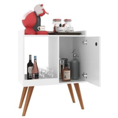 Imagem de Aparador Buffet Cantinho Café Porta Organizadora Linus Decoração Retrô