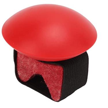 Imagem de Agitador de dedo africano tambor areia chocalho martelo percussão instrumento de percussão acessórios vermelho para desempenho musical (vermelho)