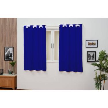 Imagem de Cortina Tecido 3,00 x 1,80 Oxford Semi Black Out Sala para Varão Quart