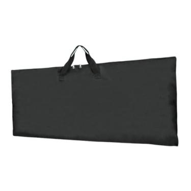Imagem de menolana Bolsa para piano eletrônico em formato de x, portátil, para viagem, amplo espaço, suporte para piano eletrônico, bolsa de armazenamento para palco de