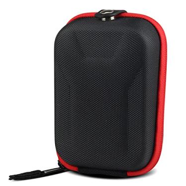 Imagem de kaemeasu Bolsa Para Telêmetro De Golfe, Estojo Caça Em Eva, Acessório Tacos Medidor Distância A Laser, Fivela Magnética, Vermelho E Preto