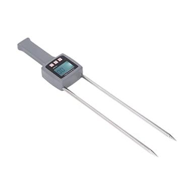 Imagem de Medidor de Umidade do Feno Portátil, Design de Medição Inteligente, Exibição de LCD Retroiluminada Tk100H, para Pastagem, Grama Leptiva, Grama Forrageira