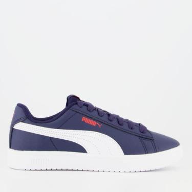 Imagem de Tênis Juvenil Puma Rickie Classic, Azul, 35