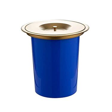 Imagem de PINGOO.CASA Lixeira de Embutir Para Bancada 8 Litros Aço Inox 304 Dourado