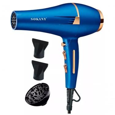 Imagem de Secador De Cabelos 2400w Blueluxx 3 Velocidades Azul 110V