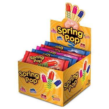 Imagem de Pirulito Spring Pop Sortido c/25 - Bazooka