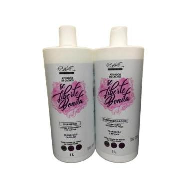 Imagem de Kit 2 Itens Profissional Ativador Cachos Transição Capilar - Belkit, C