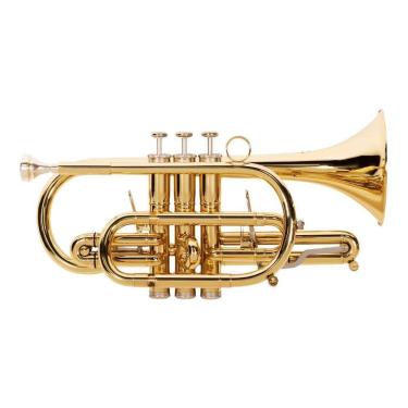 Imagem de Trompete Cornet Michael Wcorm45N Sib Laqueado