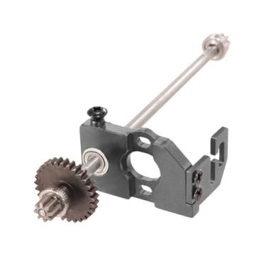 Imagem de Kokiya Acessórios para montagem de motor de carro RC 1/28 Peças de automontagem para rastreador RC para 284131 K999, Cinza