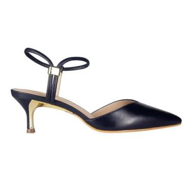 Imagem de Sapato Scarpin Luz da Lua Slingback Salto Baixo