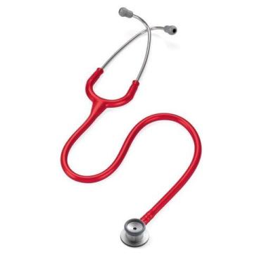 Imagem de Estetoscopio 3M Littmann Classic II Neonatal 2114R Vermelho com INOX E