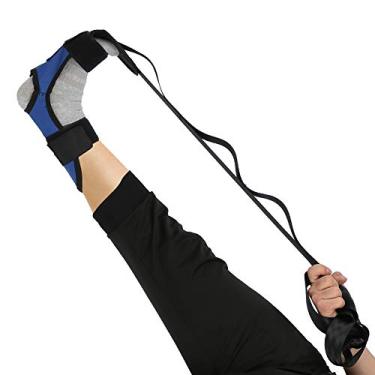 Imagem de Drfeify Aparelho Profissional de Correção de Correção de Reabilitação de Ioga, Método de Alongamento Seguro, Cinto de Estiramento Super Longo, 1 X Cinto de Alongamento