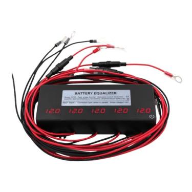 Imagem de XLWLLNJ Equalizador de bateria, balanceador de voltagem de bateria, testador de proteção eficiente e prático, com Display Digital