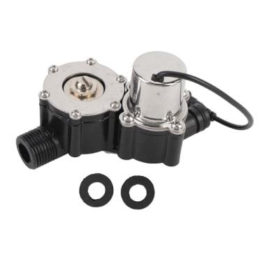 Imagem de Válvula solenóide de pulso Controle de água Válvula de indução elétrica G1/2 entrada G3/8 para sistemas de água automática Irrigação de jardim de aço inoxidável plástico de aço