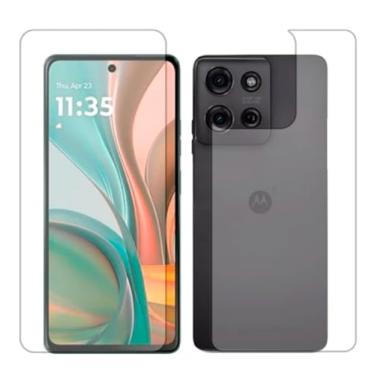 Imagem de Kit Película Hydrogel Frontal + Traseira Para Motorola Moto G56