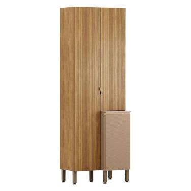 Imagem de Armário Paneleiro Duplo Art 6009 Freijó Vanilla Riscatto - Kits Paraná