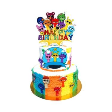 Imagem de Suprimentos Para Festa De Aniversário Sprunki Balão Copo Toalha De Mes