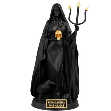 Imagem de Estátua Pombagira das Almas Imagem Umbanda Candomblé (Cor Aurum Noctis)