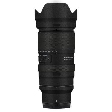 Imagem de Adesivo de lente de câmera antiarranhões para Tamron 50-400 mm F4.5-6.3 adequado para Nikon Mount Coat Wrap película protetora capa 50 400 (preto fosco)