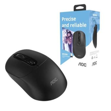 Imagem de Mouse Optico Sem Fio Aoc 2,4Ghz e Bluetooth Recarregável