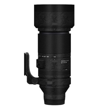 Imagem de Adesivo antiarranhões para lente de câmera para Tamron 150-500 mm F5-6.7 adequado para Sony Mount Coat Vinil Película Protetora Decalques 150-500 5-6,7 (Onda Preto)