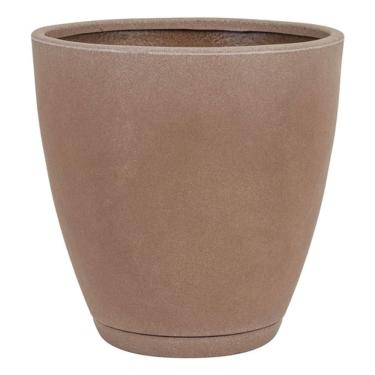 Imagem de Vaso De Planta Grande Plastico Castanho 35x35cm Fuji
