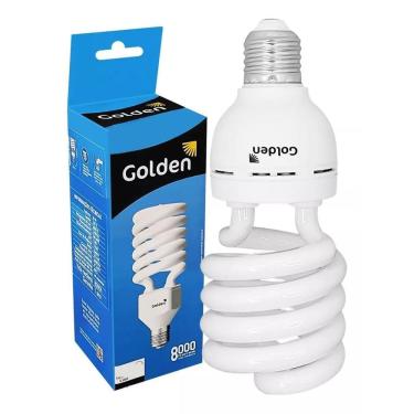 Imagem de Kit 10 Lâmpadas 18W 220V E27 Compacta Espiral Branco Frio