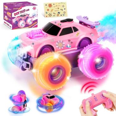 Imagem de Carro de controle remoto Dfirsa Princess Pink Monster Truck - Drefirsa