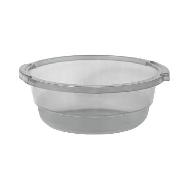 Imagem de Bacia Plástica Graduada E Resistente Com Capacidade De 5,5l - Plasvale Cinza Outono