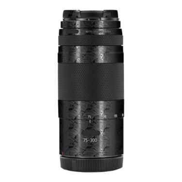 Imagem de Adesivo para lente de câmera 75-300 4-5.6 Película protetora para Canon RF 75-300 mm F4-5.6 (Wave Black)