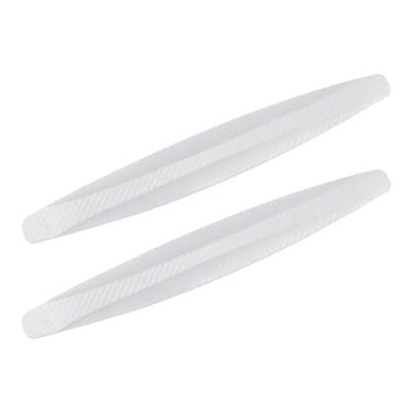 Imagem de Tiras De ProteçãO Para Para-Choques De AutomóVeis, Tiras Anti-Esquina E Anti-Riscos, Tiras AnticolisãO, PeçAs Automotivas (branco,2par)