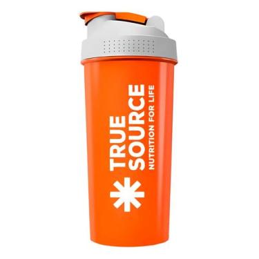Imagem de Coqueteleira Shaker Academia True Source Slim 600ml, Laranja