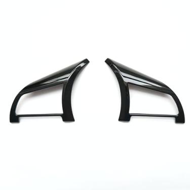 Imagem de ZiWen Interruptor de janela para Nissan Sentra 2020 2021 (preto brilhante, volante, 2 peças)