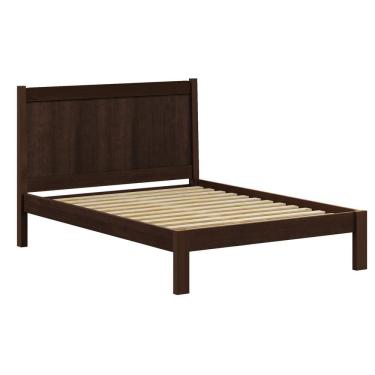 Imagem de Cama King em Madeira Maciça 112x214cm Modena Capuccino