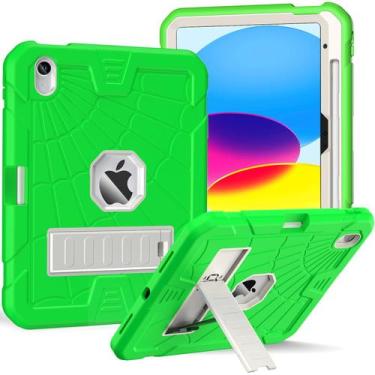 Imagem de Capa iPad SIBEITU para iPad 11ª A16/10ª geração de 10,9 polegadas verd