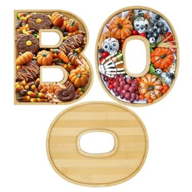 Imagem de Rrlihjgu Tabuleiro Halloween,Tabuleiro Servir Queijo Assustador - Travessa De Para Decoracao De Feriados E Mesas Com Comida Sobremesas Doces Frutas