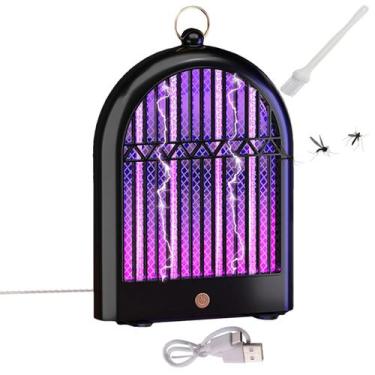 Imagem de Luminaria Repelente Mata Inseto Mosca Mosquito Armadilha Luz Ultraviol