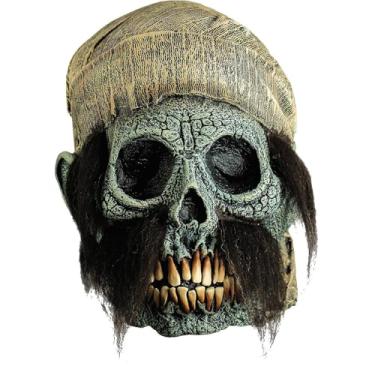 Imagem de Trick Or Treat Studios - Adults Illusive Concepts Pirate Skull Overhead Latex Mask - One Size