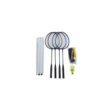 Imagem de Bolsa de jogos de badminton Alpha B204B com 4 raquetes e petecas - Lig