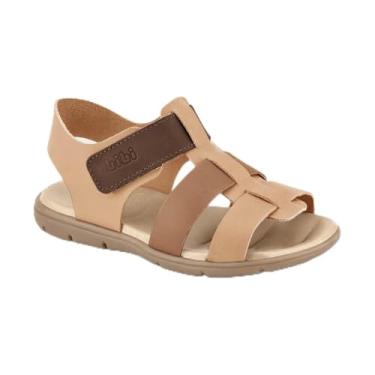 Imagem de Sandália Infantil Bibi Sandals Kids Bege com Marrom 36