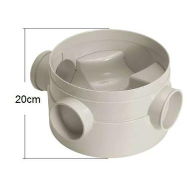 Imagem de Caixa De Inspeção 300mm Para águas Pluviais - 3 Entradas 100mm