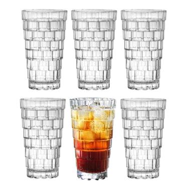 Imagem de TUCHACA Conjunto de 6 copos de vidro (Grande 425 g)