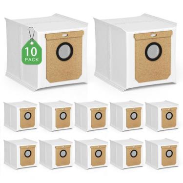 Imagem de Sacos de pó de reposição, pacote com 10 unidades de 2,5 L para eufy L6