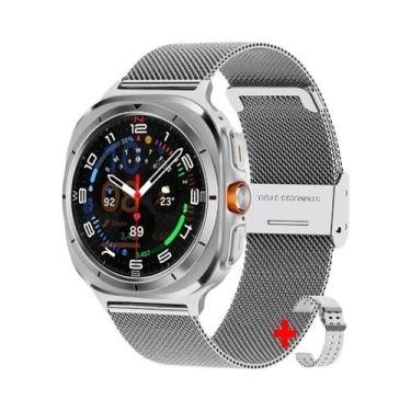 Imagem de Relógio Inteligente Masculino 2025 Novo Com Tela AMOLED HD De 7 Polega